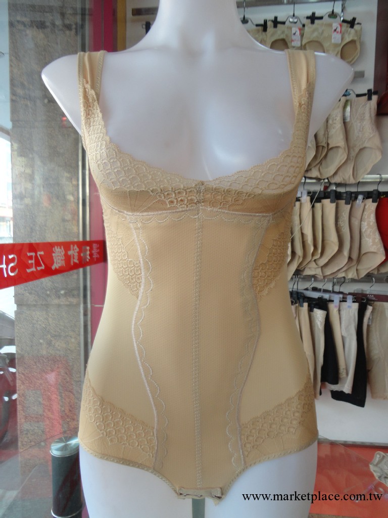 2013新款美體塑身連體衣批發 烏杏兩色冰絲透氣瘦身衣內衣853工廠,批發,進口,代購