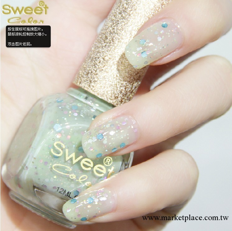 正品Sweet Color 環保指甲油 少女的謊言第一季 蝶舞清風 S365工廠,批發,進口,代購