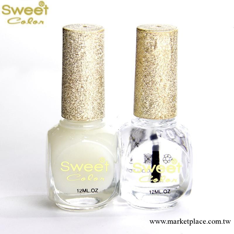Sweet Color環保指甲油 功能護理 底油亮油（2瓶套裝）工廠,批發,進口,代購