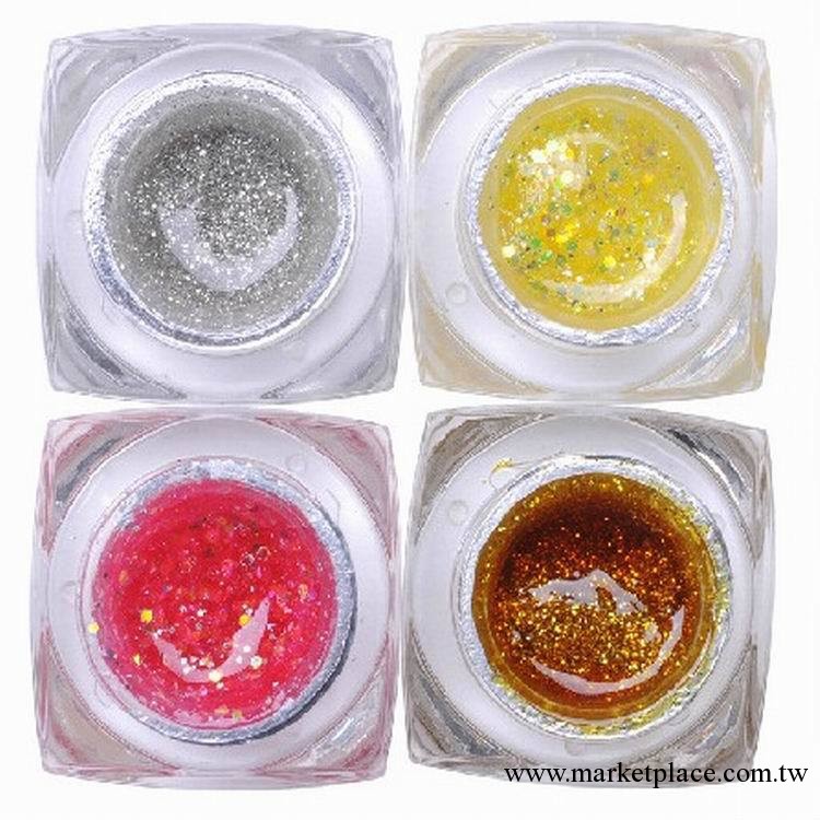 亮片蔥粉膠 彩膠批發 光療膠 進口散粉膠 光療甲必備工廠,批發,進口,代購