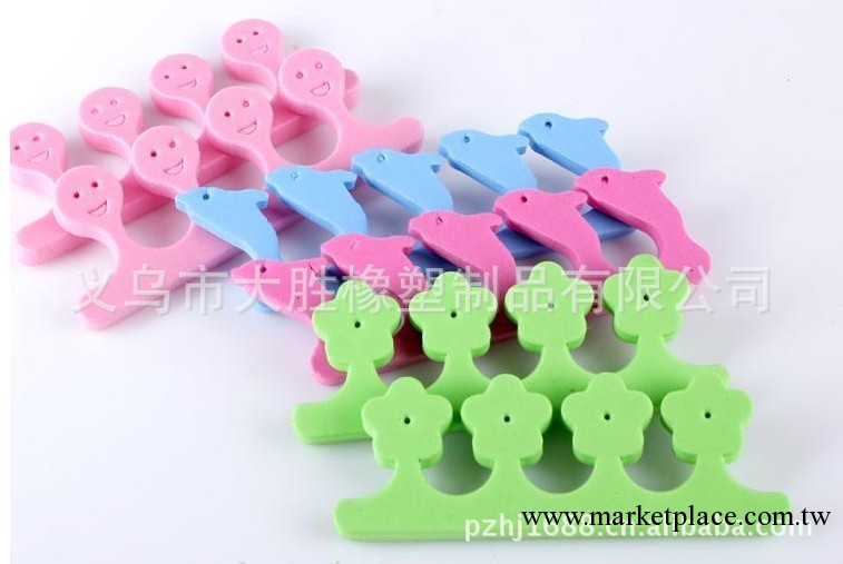 特價 美甲用品工具 心形分趾器 隔趾棉 EVA海綿分指器工廠,批發,進口,代購