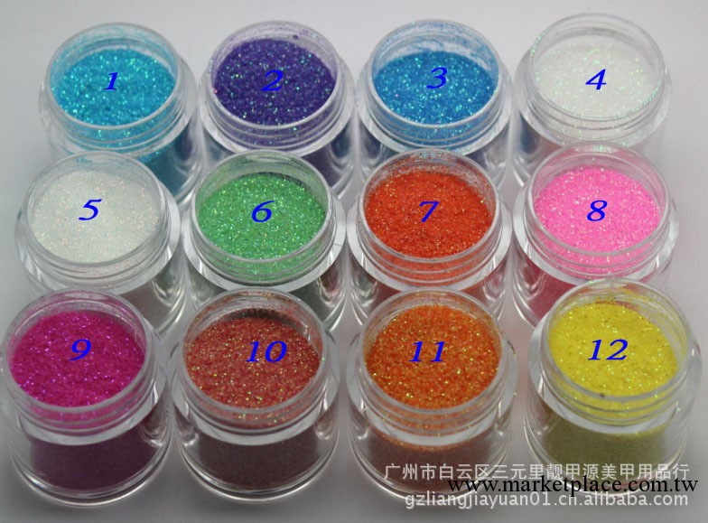 美甲閃粉批發 細閃粉 超亮幻彩閃粉 10克裝 廠傢直銷工廠,批發,進口,代購