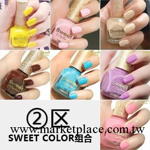 招淘寶分銷Sweet Color指甲油 24色組合②區S025-S036  12ML工廠,批發,進口,代購