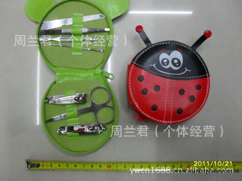 供應七件套卡通美容套裝指甲鉗套裝美甲套裝工廠,批發,進口,代購
