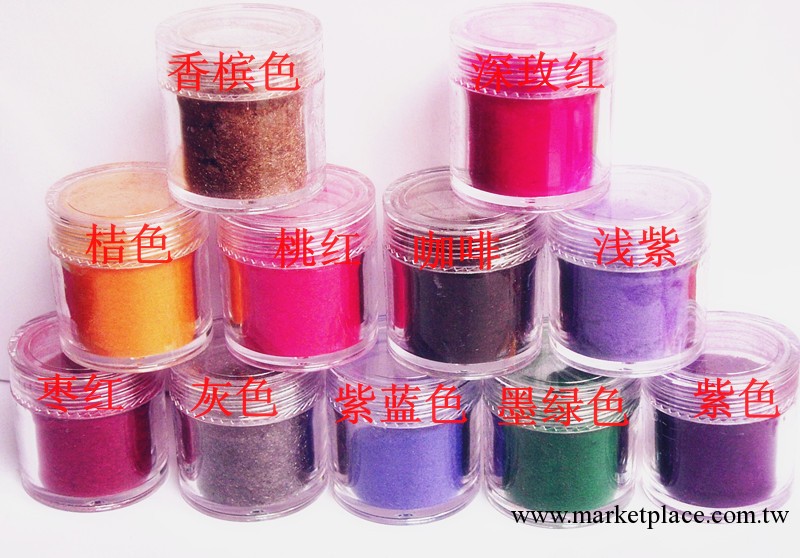 正品絲絨美甲 絲絨 絨毛甲油 天鵝絨毛24色可選  毛毛甲工廠,批發,進口,代購