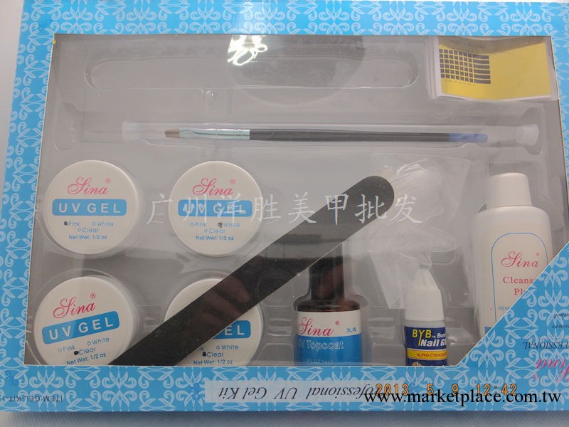 Sina光療美甲套裝 初學者必備/美甲工具/用品/批發工廠,批發,進口,代購