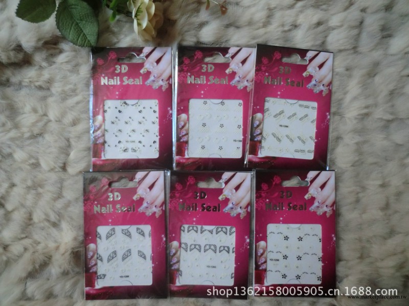 供應指甲貼 3D貼花 美甲貼花 指甲貼花 水印貼紙工廠,批發,進口,代購