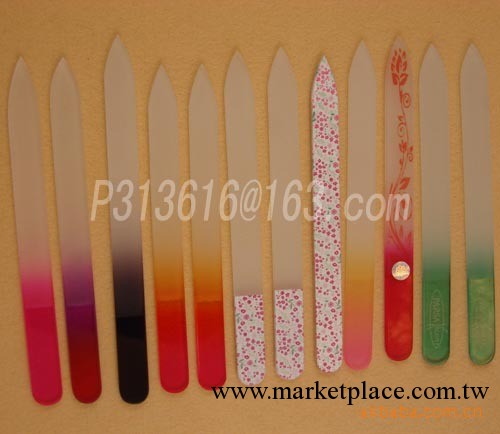 彩色玻璃銼,指甲銼,Glass nail file,GNF002工廠,批發,進口,代購