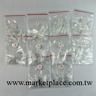 美甲用品美甲工具透明甲片大弧度半貼甲片三角形法拉利甲片工廠,批發,進口,代購