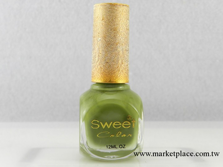 Sweet color 環保指甲油 秋妝系列 卡其綠 米彩軍綠工廠,批發,進口,代購