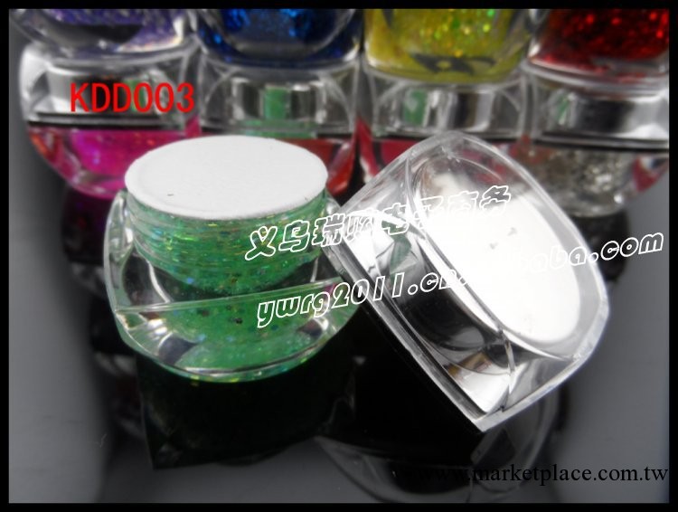 美甲光療膠/12色彩色琉璃美甲/光療膠套裝/UV彩膠KDD003工廠,批發,進口,代購