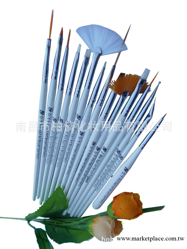 廠傢直銷美甲筆刷 指甲修護套裝 彩繪套裝筆系列 指甲飾品貼花工廠,批發,進口,代購
