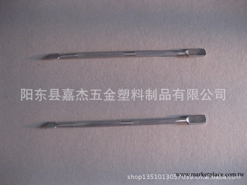 大量生產美甲工具不銹鋼死皮推 雙頭死皮鋼推美甲產品 美甲死皮推工廠,批發,進口,代購