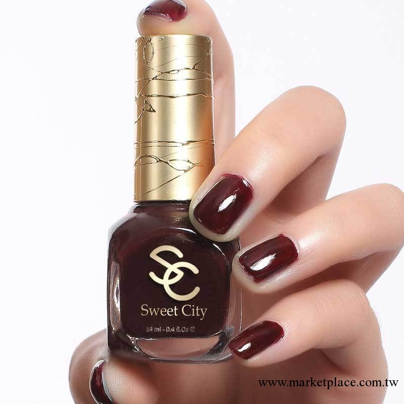 指甲油批發 Sweet City都市甜心 環保指甲油 性感酒紅MM116工廠,批發,進口,代購