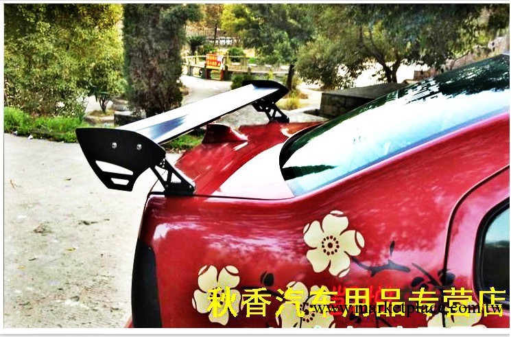 汽車尾翼三廂免打孔鋁合金尾翼賽車尾翼改裝尾翼汽車通用尾翼工廠,批發,進口,代購