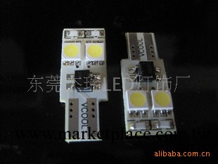 《led燈》供應傑瑞新款 led牌照燈T10-4SMD 無極性 LED汽車燈工廠,批發,進口,代購