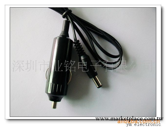 汽車系列DC5525插頭#22/2C 1M 無保險絲電木車充頭點煙器工廠,批發,進口,代購