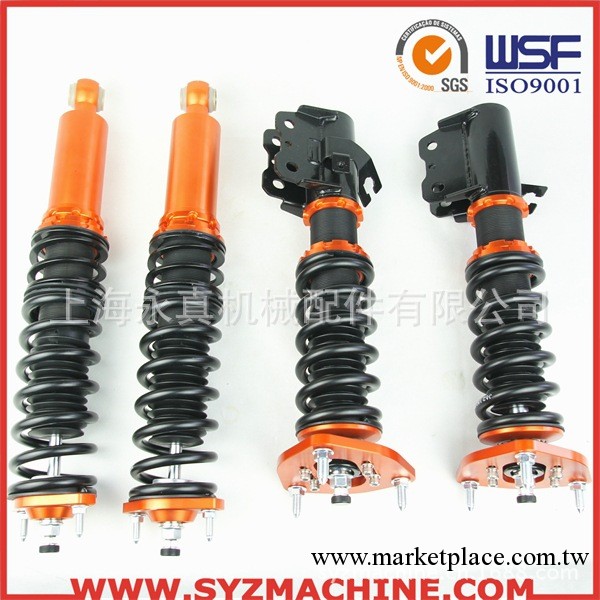 尼桑Silvia 5 89-94 S13 雙彈簧可調減震器 可調避震器 汽車改裝工廠,批發,進口,代購