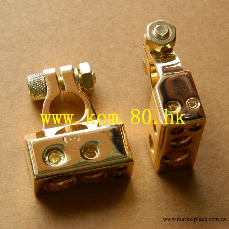 【溫州康姆王好貨源】KM-2汽車電瓶頭電瓶夾電源開關鍍金連接器工廠,批發,進口,代購