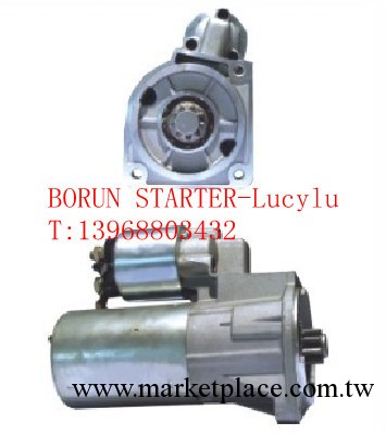 供應大眾桑塔納汽車啟動馬達 起動機 啟動機工廠,批發,進口,代購