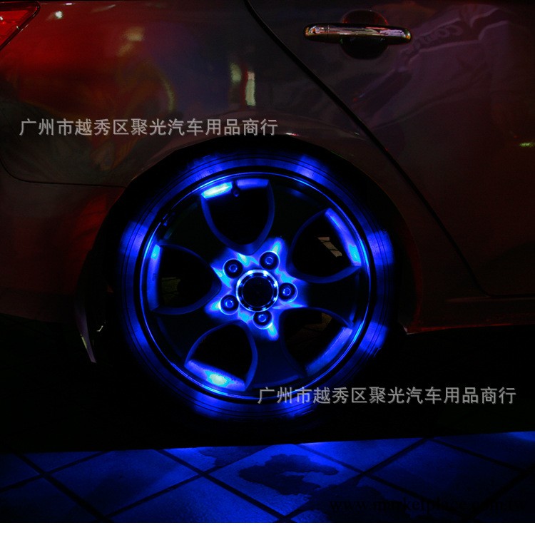 太陽能輪轂燈 太陽能車輪燈 汽車風火輪 輪孤燈 汽車改裝燈工廠,批發,進口,代購