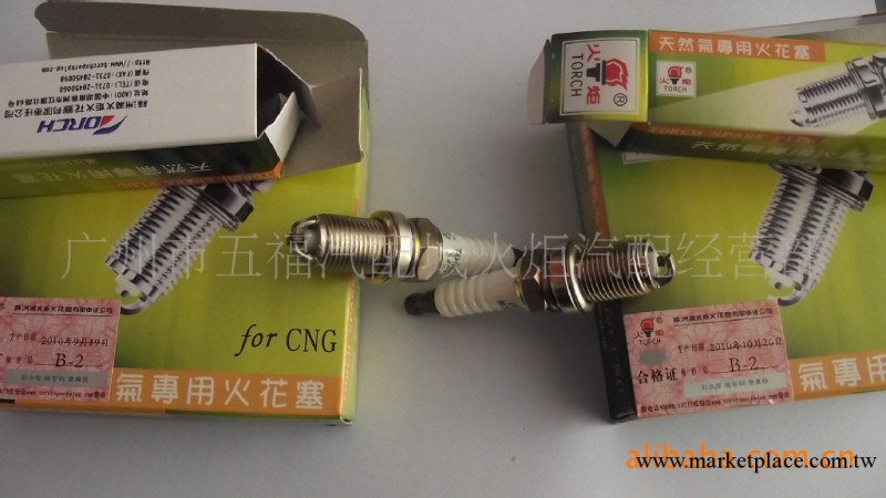 特價供應湘火炬牌出租車燃氣專用5407（單極、三極）汽車火花塞工廠,批發,進口,代購