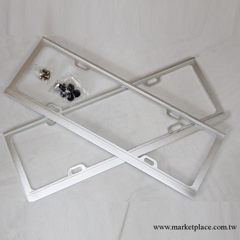 新型國標汽車牌照框 車牌框 鋁合金 鎂合金 廠傢直供工廠,批發,進口,代購