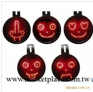 中指款 汽車表情個性版 英國原裝正版 LED汽車表工廠,批發,進口,代購