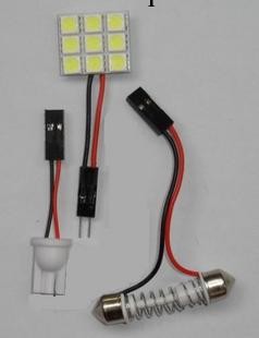供應LED閱讀燈 9SMD車內燈 汽車LED車頂燈 PCB-5050貼片燈板工廠,批發,進口,代購