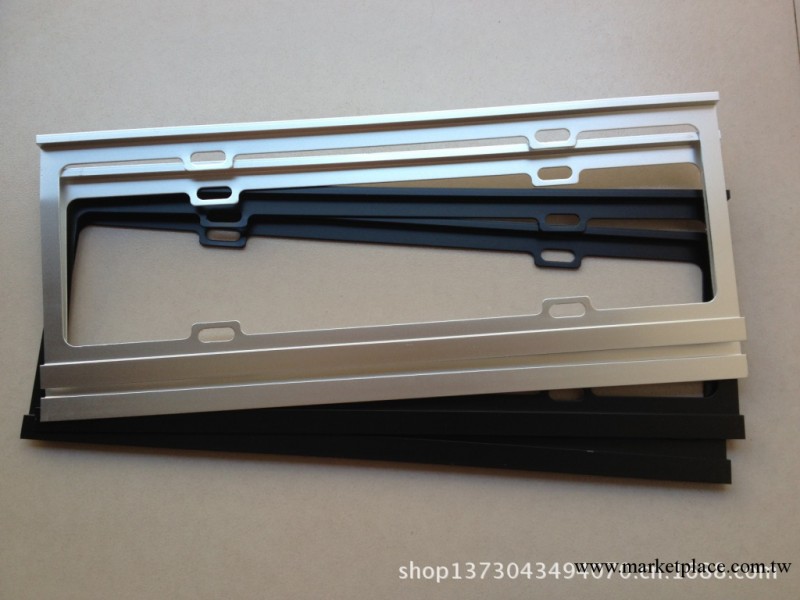 新交規簡約型車牌 雙軌道鎂合金汽車牌照框架牌照托 第五代高檔工廠,批發,進口,代購