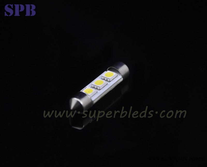 雙尖36mm 5050 3smd led汽車閱光讀燈 示寬燈 儀表燈工廠,批發,進口,代購