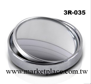可調角度汽車後視小圓鏡/廣角小圓鏡/反光鏡輔助鏡 3R-035 銀色工廠,批發,進口,代購
