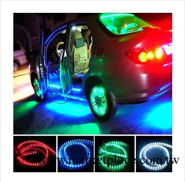 廠傢直銷產品 汽車裝飾LED燈條 (48CM長城燈) 底盤燈氣氛燈最低價批發・進口・工廠・代買・代購