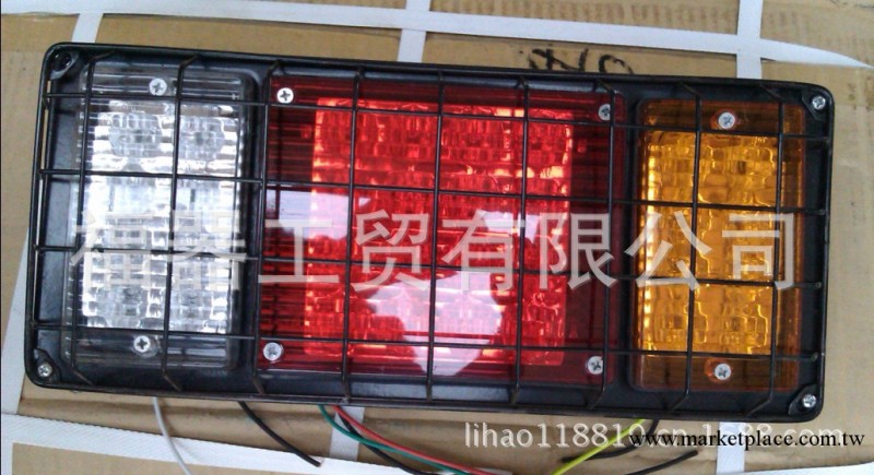 廠傢供應新款LED140-2汽車尾燈鐵網拖車尾燈掛車尾燈電子尾燈工廠,批發,進口,代購