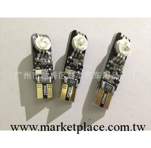 汽車LED示寬燈 超亮 日行燈 13模式9種顏色 超酷爆閃 T10小燈 6W工廠,批發,進口,代購