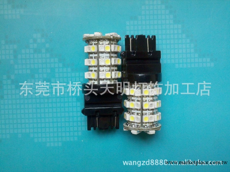 汽車LED燈　新款雙色LED剎車燈　60SMD白加琥珀色工廠,批發,進口,代購