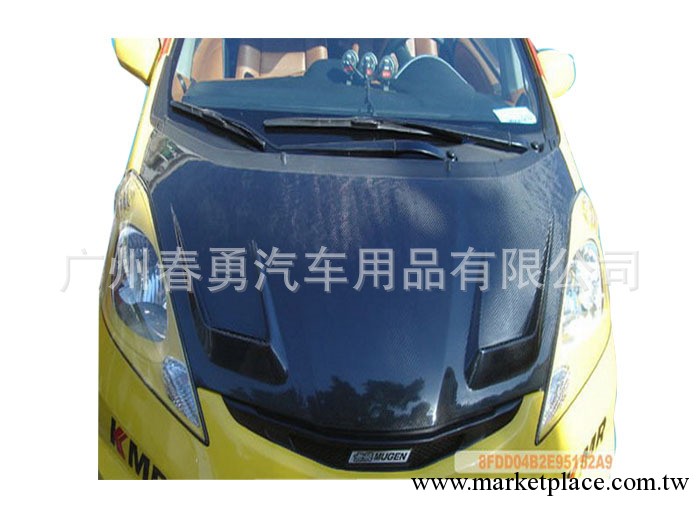 【供應】本田飛度碳纖維引擎蓋 HONDA FIT carbon fiber hood B工廠,批發,進口,代購