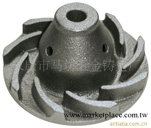 低價供應汽車水泵鑄鐵葉輪批發・進口・工廠・代買・代購