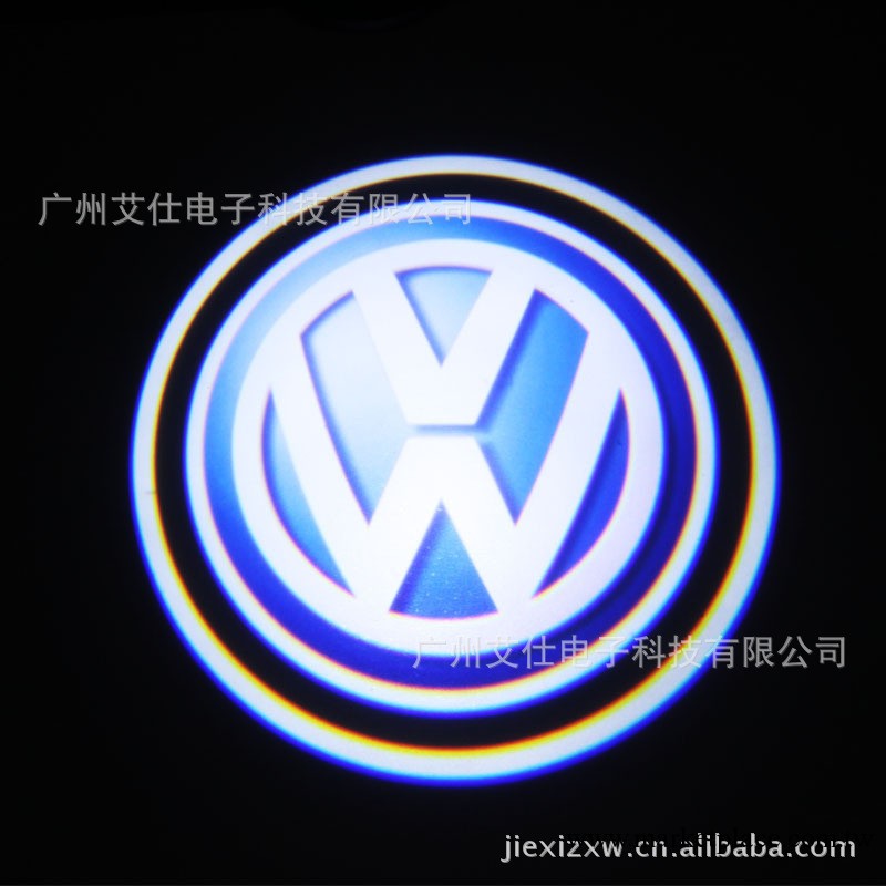 第七代迎賓燈，LED照明 汽車LED 大眾VW 歡迎燈 可定制圖案批發・進口・工廠・代買・代購