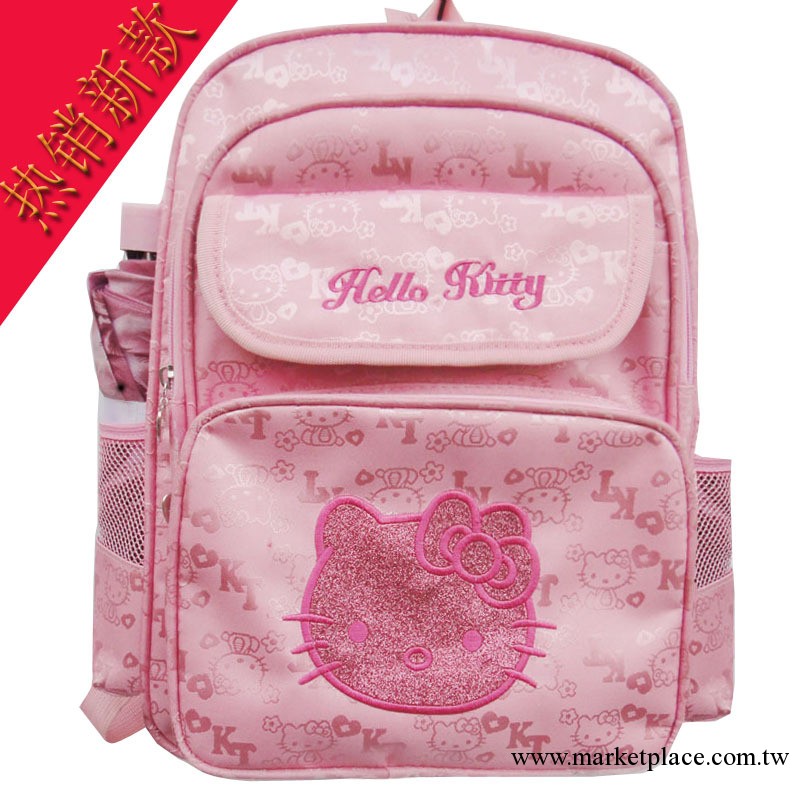 h5988#Hello Kitty時尚背包 凱蒂貓 雙肩背包 新款 小學背包工廠,批發,進口,代購