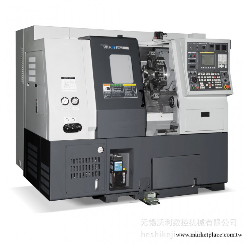 韓國現代威亞進口cnc數控機床數控車床E200C全國領先的機床4S店工廠,批發,進口,代購