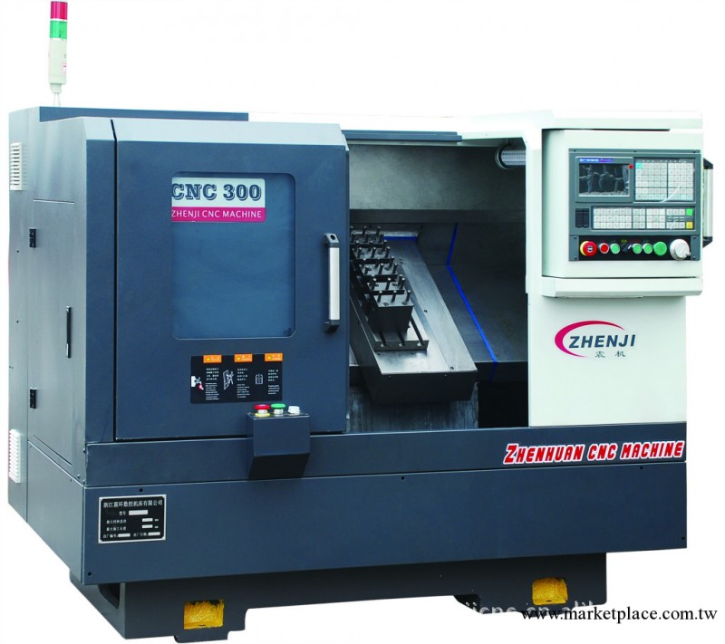 供應震環CNC300線軌斜床身數控車床 震環機床蘇州辦事處工廠,批發,進口,代購