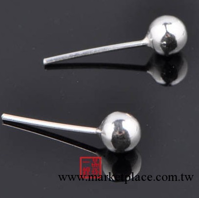 【廠傢直供】特價現貨 925純銀耳釘不過敏塑料耳堵 女款時尚耳釘工廠,批發,進口,代購