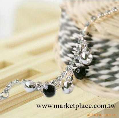 韓版飾品發飾耳環戒指 三環腳鏈 粉紫 藍綠 藍色工廠,批發,進口,代購