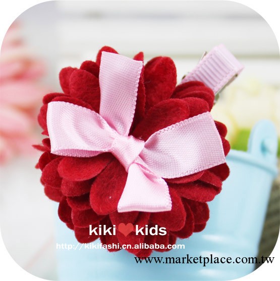韓國兒童發飾寶寶發卡頭飾品 唯美千層花瓣發夾不易變形P08工廠,批發,進口,代購