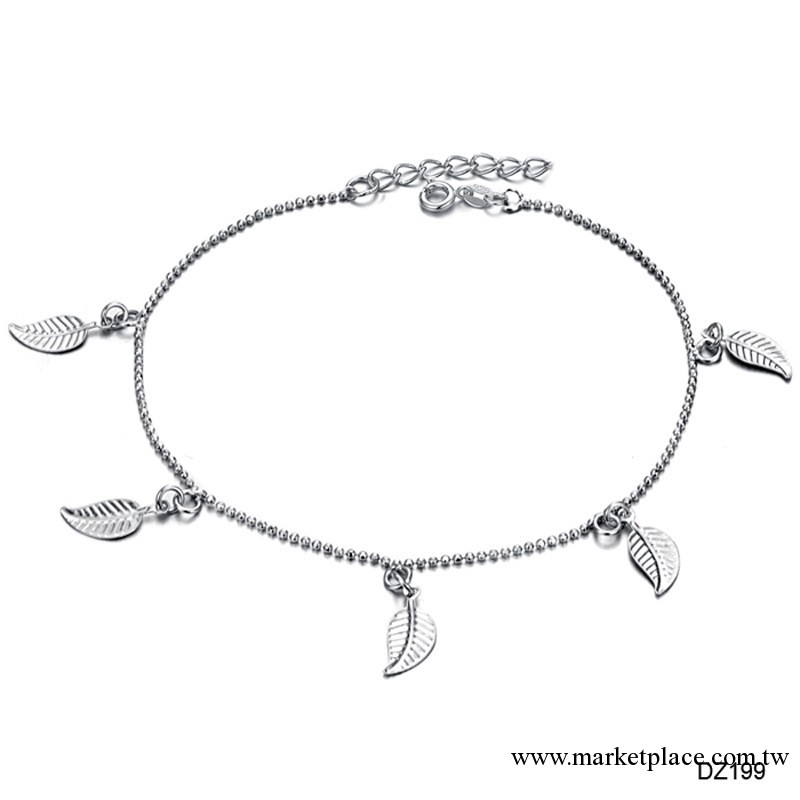 Platinium Plated Anklets 飾品 創意鍍白金禮品女士腳鏈 99工廠,批發,進口,代購