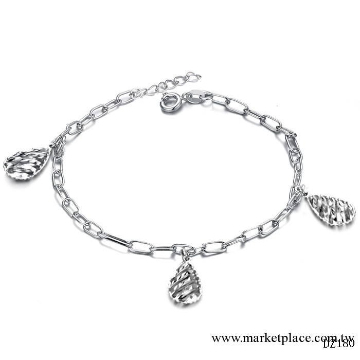 Platinium Plated Anklets 飾品 創意 鍍白金禮物 女生腳鏈 80工廠,批發,進口,代購