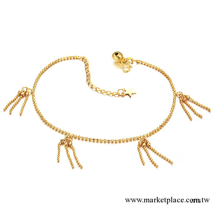 Gold Jewelry Anklets 飾品批發 鍍18金首飾 腳鏈 KZ719工廠,批發,進口,代購