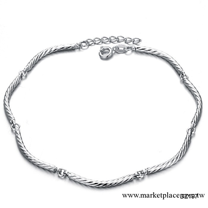 Platinium Plated Anklets 飾品 創意首飾 女士腳鏈 97工廠,批發,進口,代購