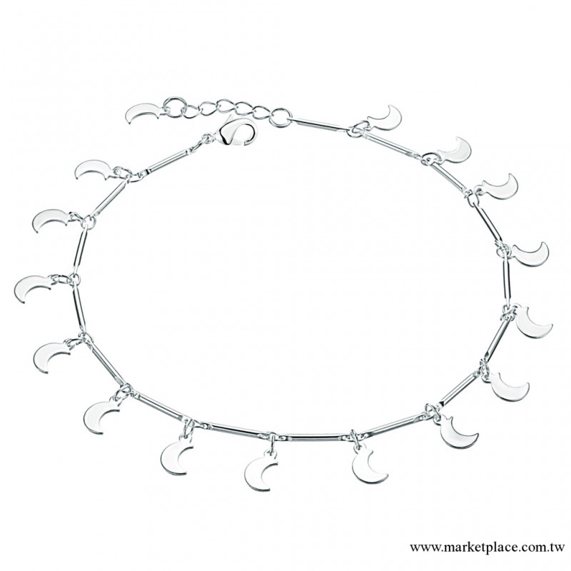 Silver Anklets  廠傢 飾品 女生腳鏈 足鏈 YZ041工廠,批發,進口,代購